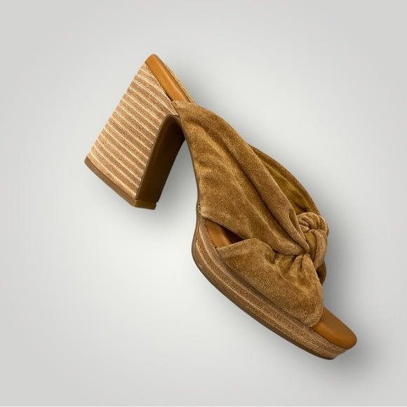 Kork-Ease Haya Platform Sandals Sz 7 Tan - Picture 7 of 15